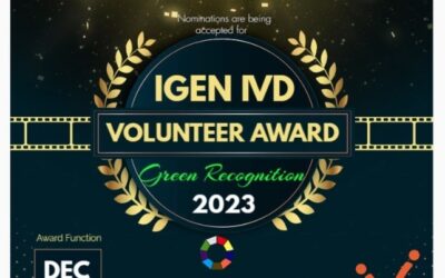 Nominations are being accepted for the “IGEN-IVD Volunteer Recognition Award 2023
